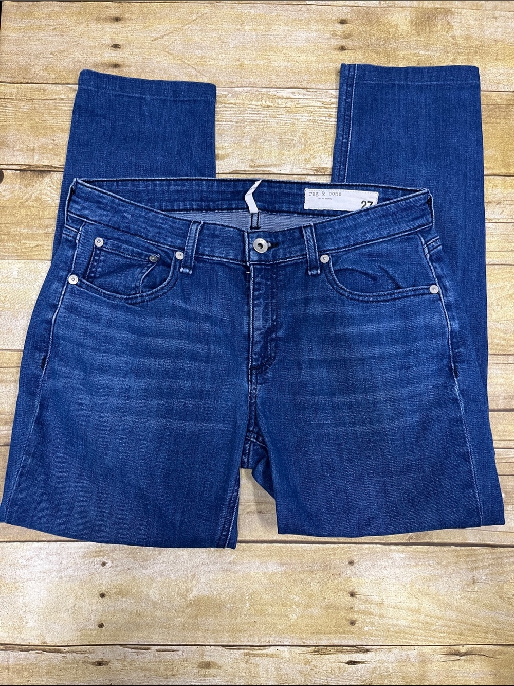 rag & bone Dre Low rise slim boyfriend jeans size 27